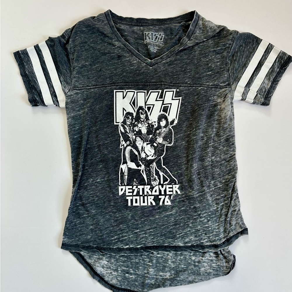 KISS Rock Band GraphicbT-Shirt Sz Large